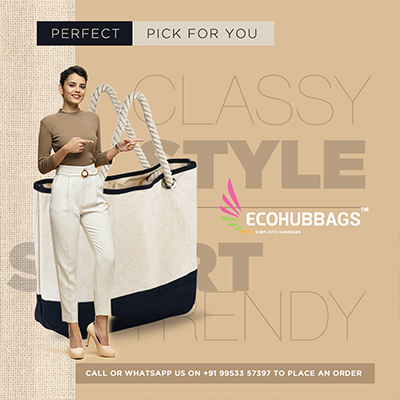 Canvas Carry Bags - Ecohub Bags